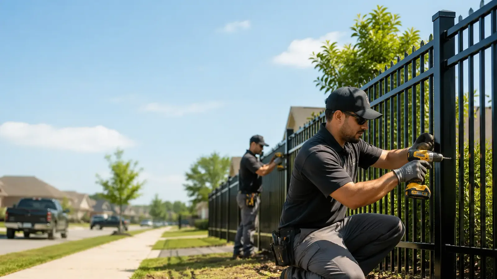 Metal Fence Installation in Heflin, LA